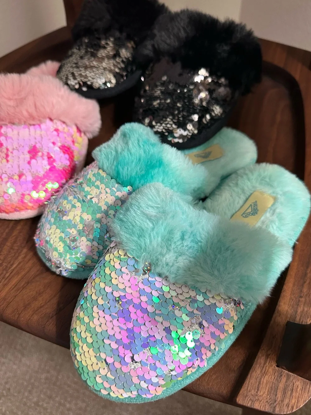 Thereabouts - Kid Sequin Slippers (3 Pairs)